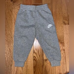Nike Kids Charcoal Gray Sweatpants